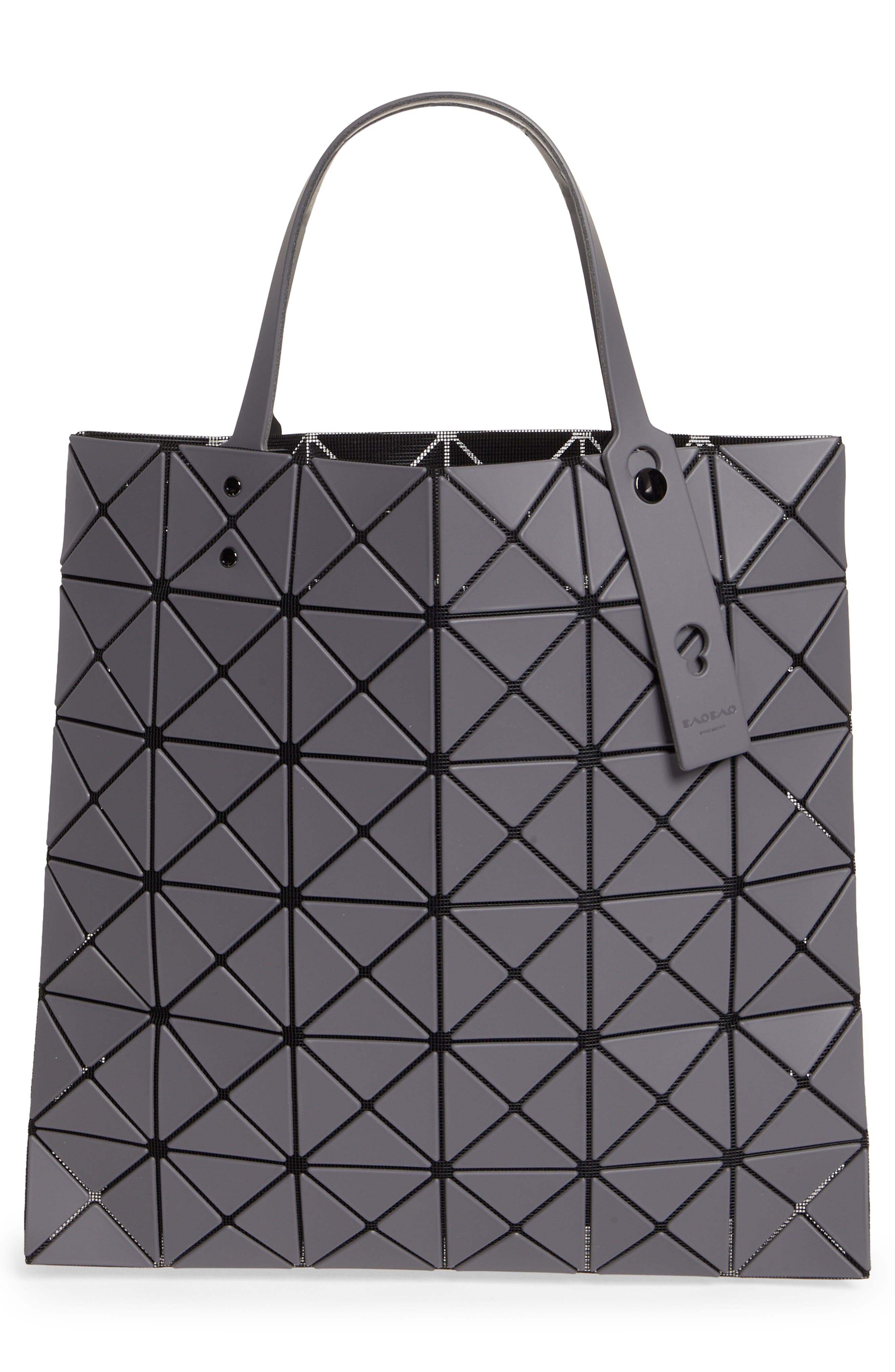 Bao Bao Issey Miyake Lucent Bicolor Tote, Alternate, color, Light Grey/ Grey