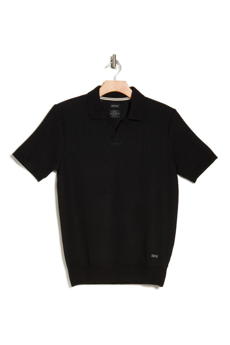 Willians Notch Collar Shirt, Alternate, color, BLACK.