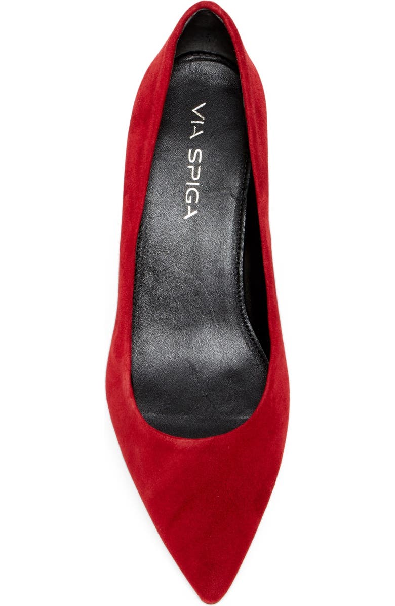 Via Spiga Guervie Suede Pump, Alternate, color,
