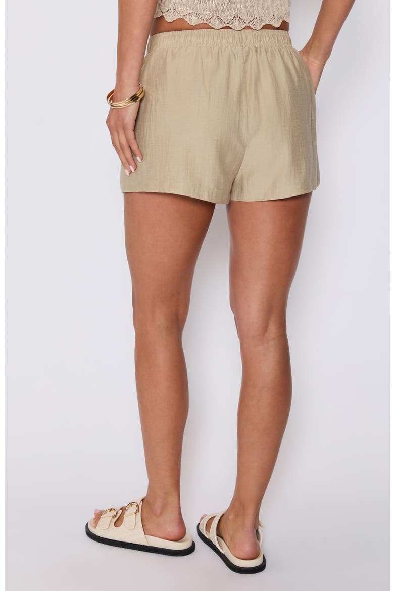 Ellory Drawstring Shorts (Nordstrom Exclusive), Alternate, color, KHAKI