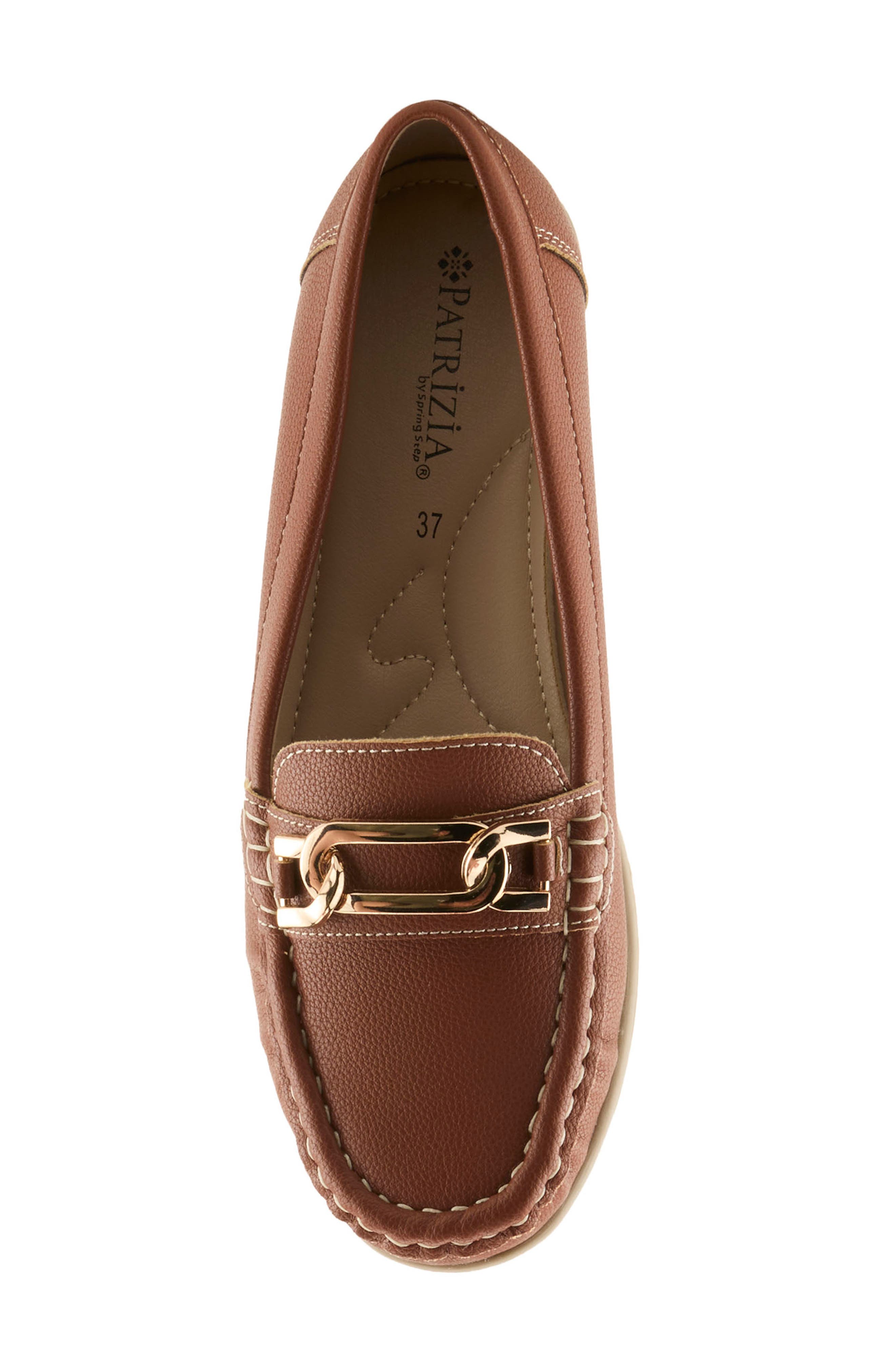 Patrizia by Spring Step Azael Moc Toe Flat, Alternate, color, Camel