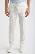 BOSS Kane Linen Blend Drawstring Pants