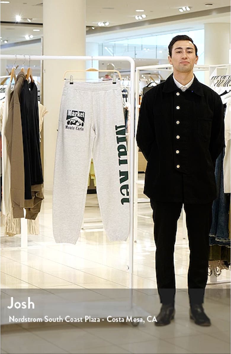 Men's Racing Logo Sweatpants, sales video thumbnail