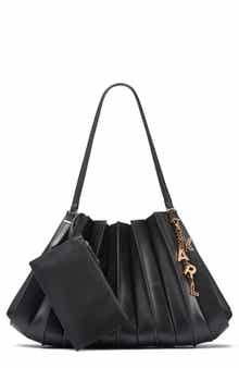 KARL LAGERFELD PARIS Ikon Leather Shoulder Bag