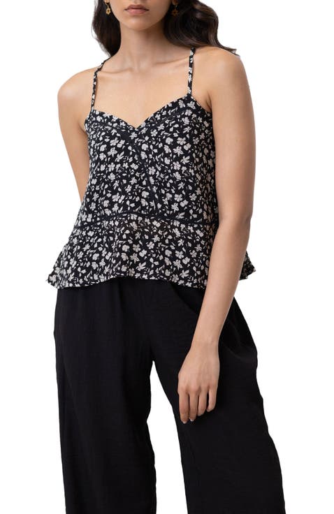 V-neck Camisole with Lace