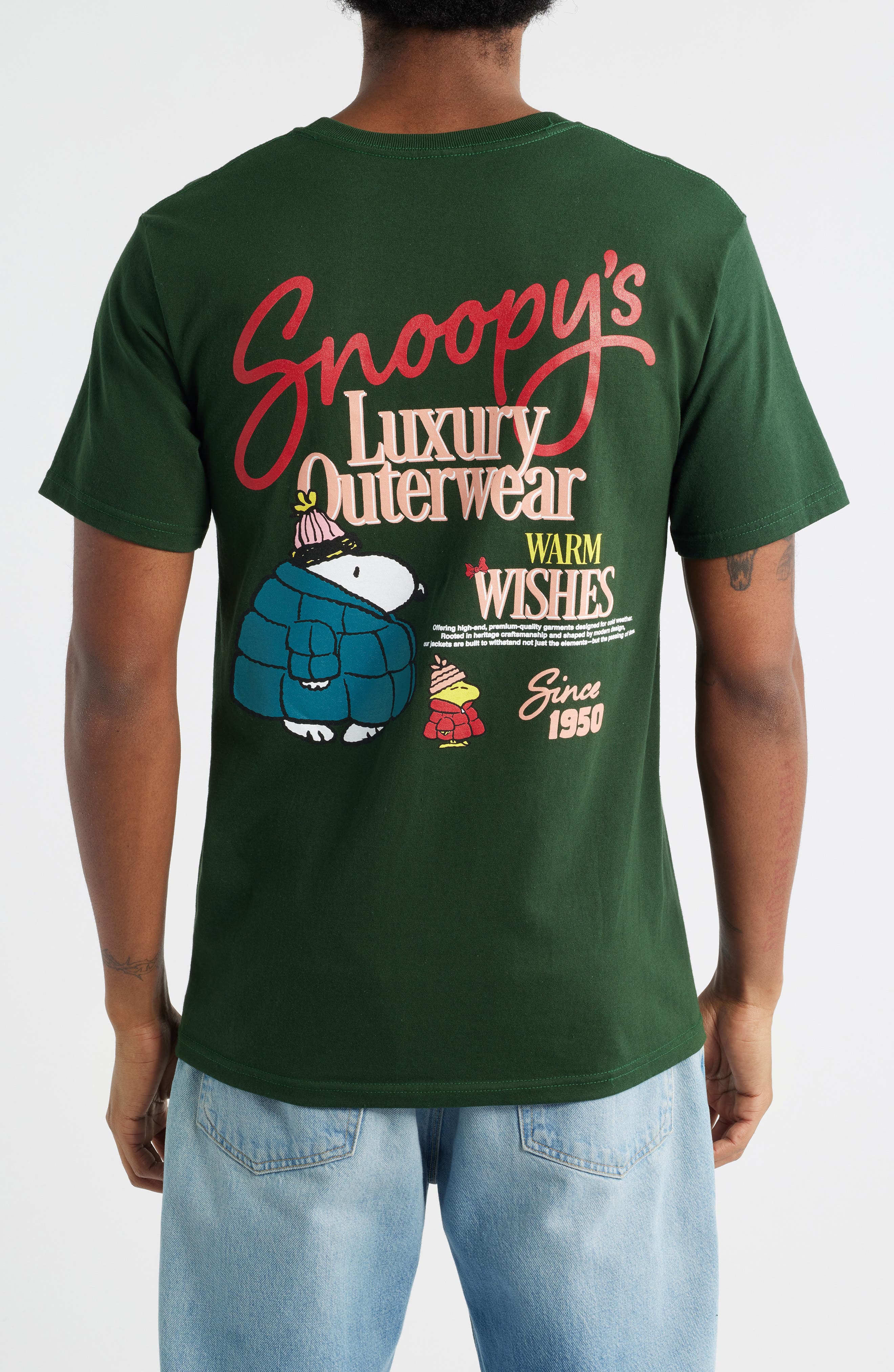 Peanuts Luxury Outerwear Graphic T-Shirt - image 2