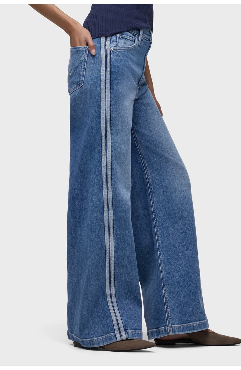 Hudson Jeans Jodie Loose Fit Wide Leg Track Pant, Alternate, color, National