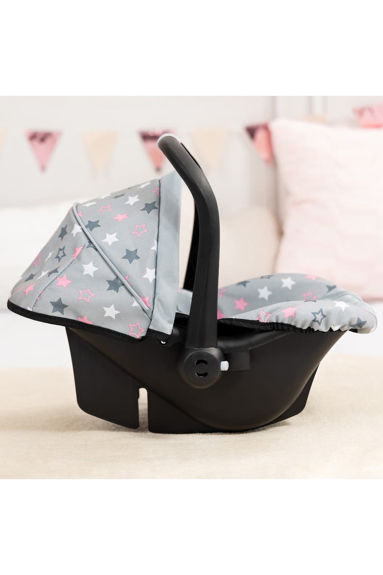 Deluxe Car Seat, Stars, Retractable Shade, Alternate, color, Multicolored