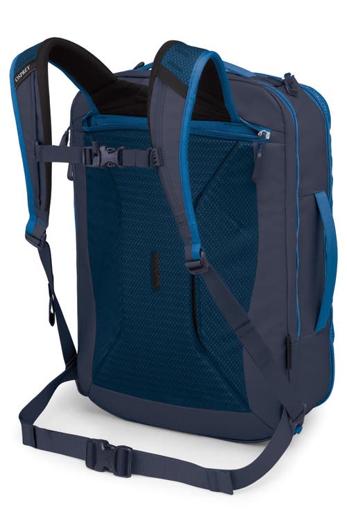 Osprey Transporter 36-liter Travel Backpack In Blue Flame/nocturnal Blue