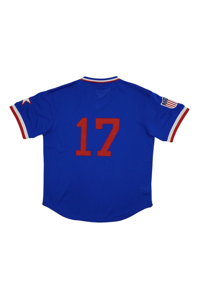 Men's Rings & Crwns #17 Royal St. Louis Stars Mesh Replica V-Neck Jersey, Alternate, color, Royal