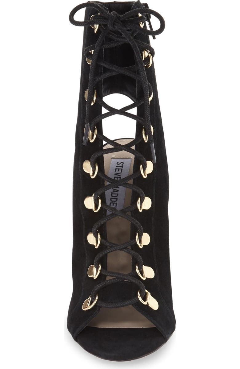 Steve Madden 'Kennee' Open Toe Bootie, Alternate, color,