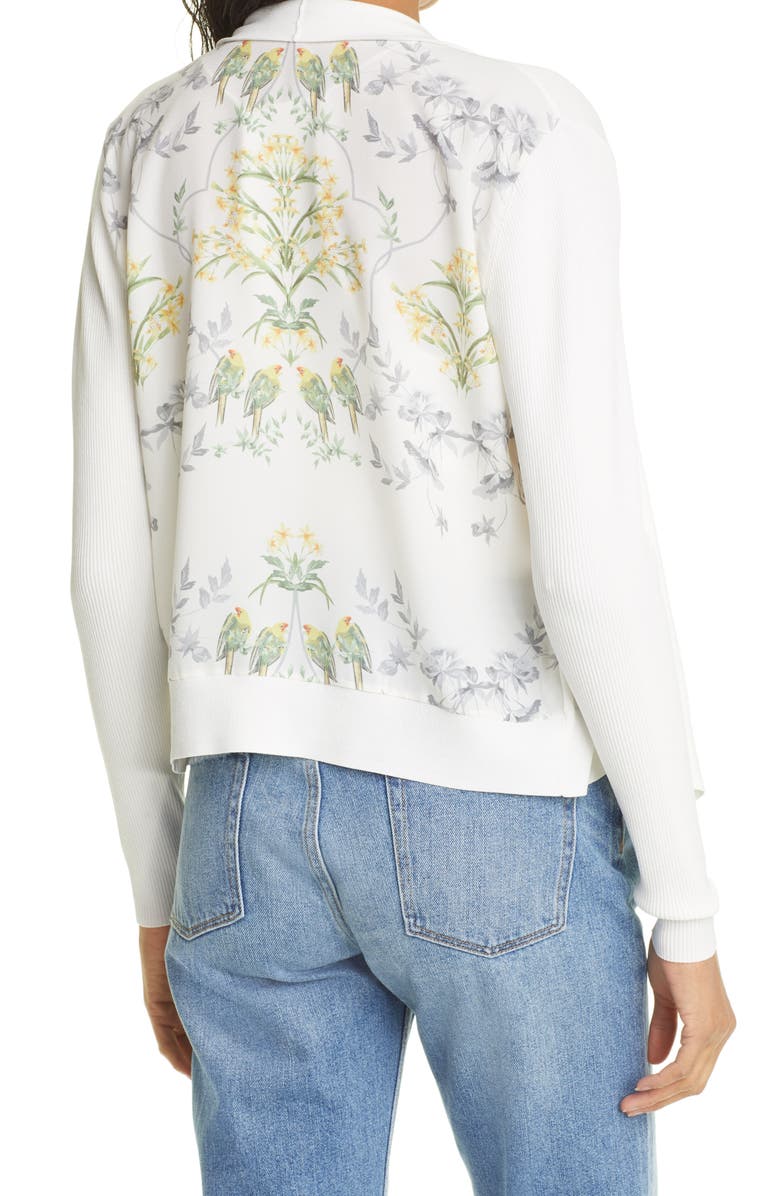 Ted Baker London Skyllar Waterfall Open Cardigan, Alternate, color,