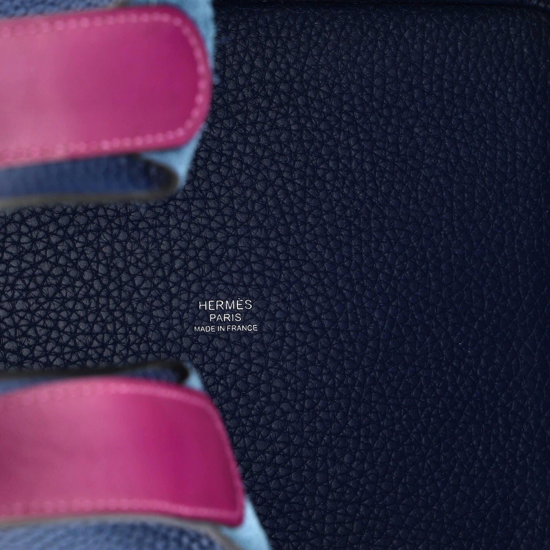 Pre-Owned Hermes Eclat Picotin Lock Bag Clemence MM, Alternate, color, Deep Bleu/Anemone