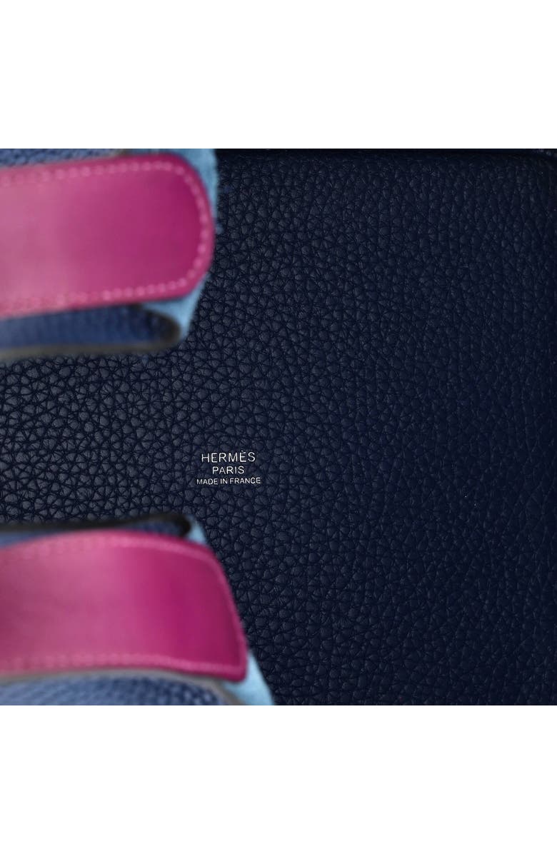 Pre-Owned Hermes Eclat Picotin Lock Bag Clemence MM, Alternate, color, Deep Bleu/Anemone