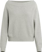 Favorite Daughter The Staying In One-Shoulder Cotton & Cashmere Pullover