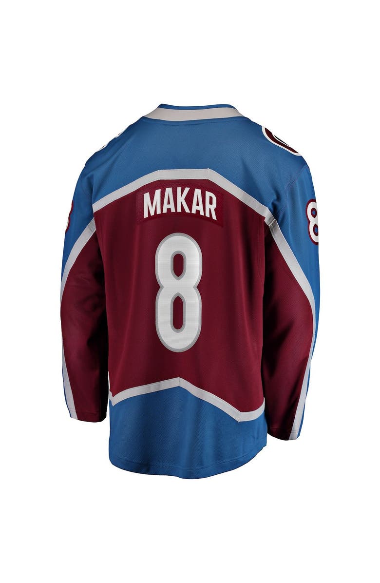 FANATICS Men's Fanatics Branded Cale Makar Burgundy Colorado Avalanche 2022 Stanley Cup Champions Breakaway Patch Player Jersey, Alternate, color, 