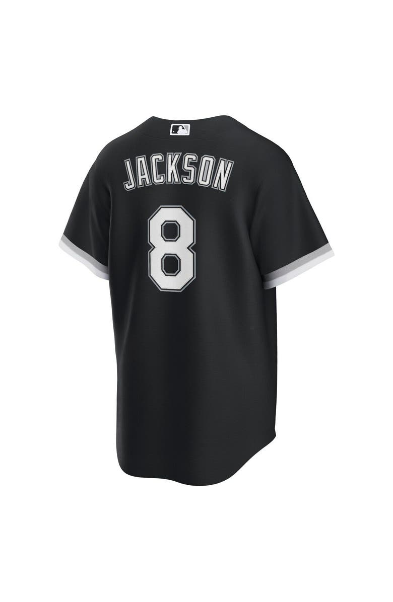 Nike Men's Nike Bo Jackson Black Chicago White Sox Alternate Cooperstown Collection Replica Player Jersey, Alternate, color,