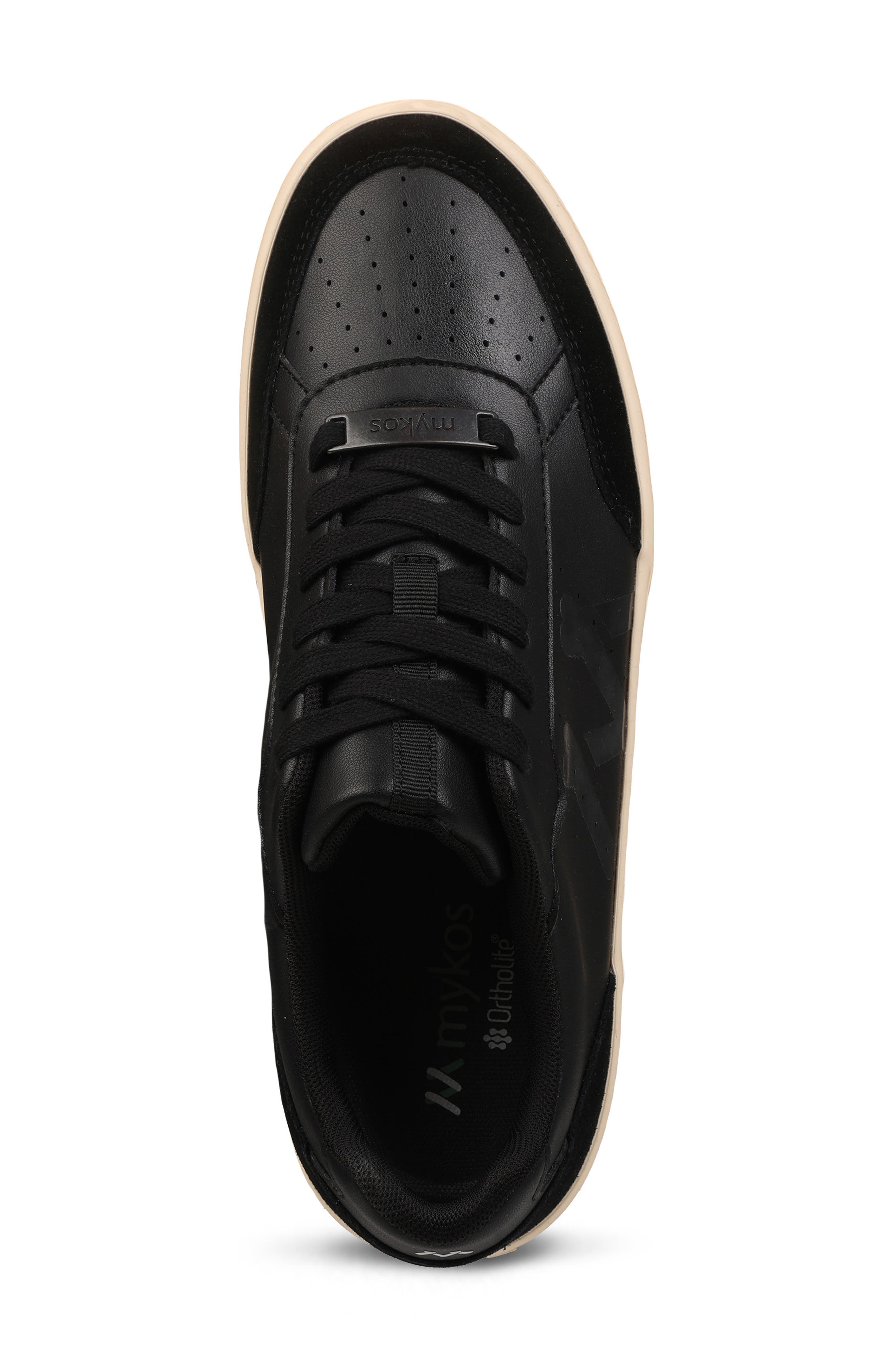 Mykos Dane Low Top Sneaker, Alternate, color, Black