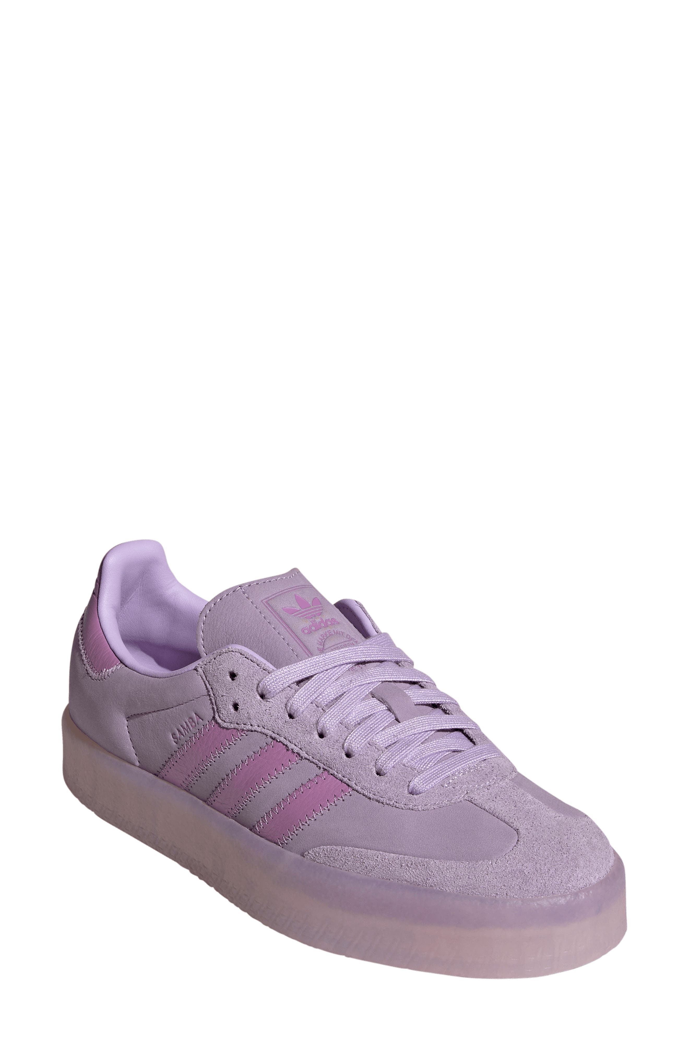 Sambae Sneaker, Main, color, PURPLE/ PLUM/ OFF WHITE