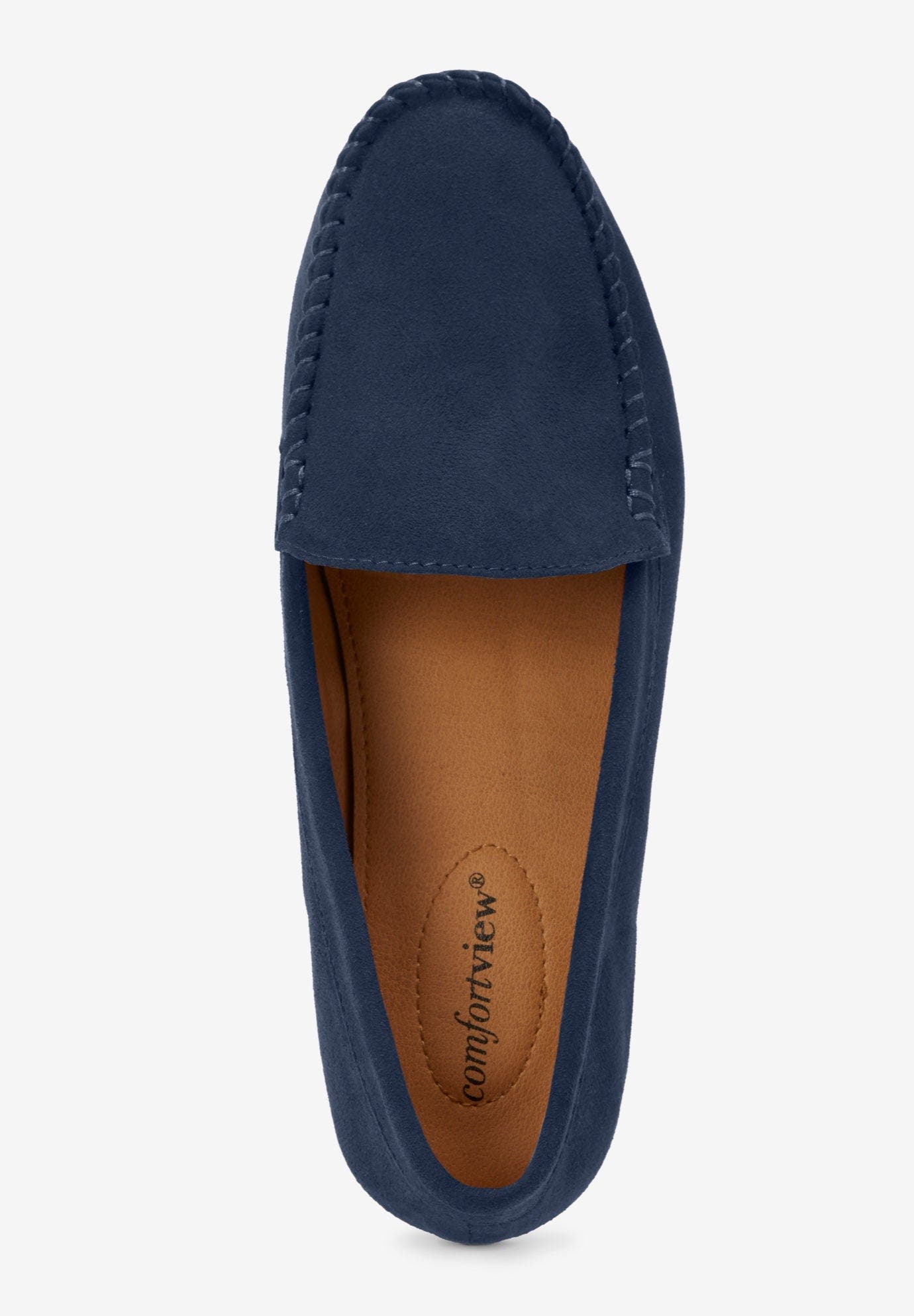 The Milena Slip On Flat, Alternate, color, NAVY