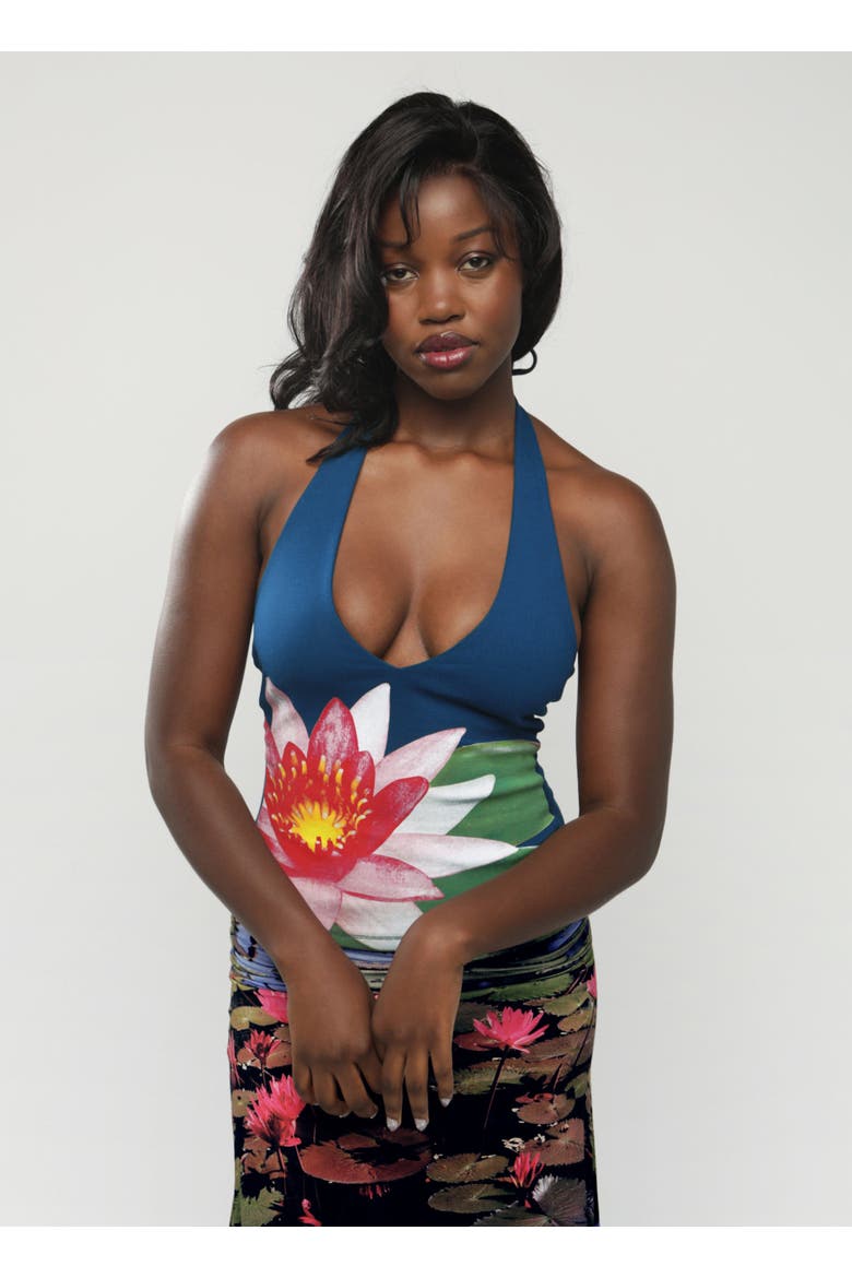 Zoey Halter, Main, color, Water Lily