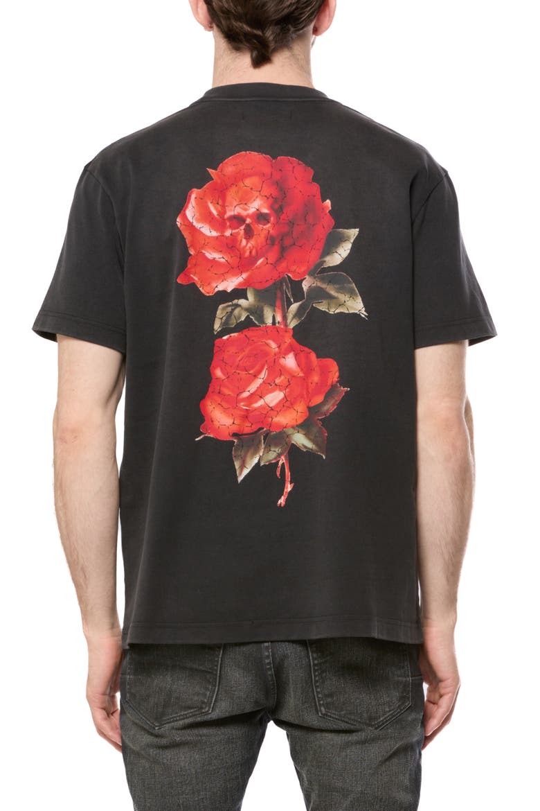 Heavyweight Jersey Graphic T-Shirt, Alternate, color, BLACK