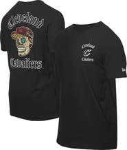 New Era Men's New Era Black Cleveland Cavaliers Sugar Skulls T-Shirt