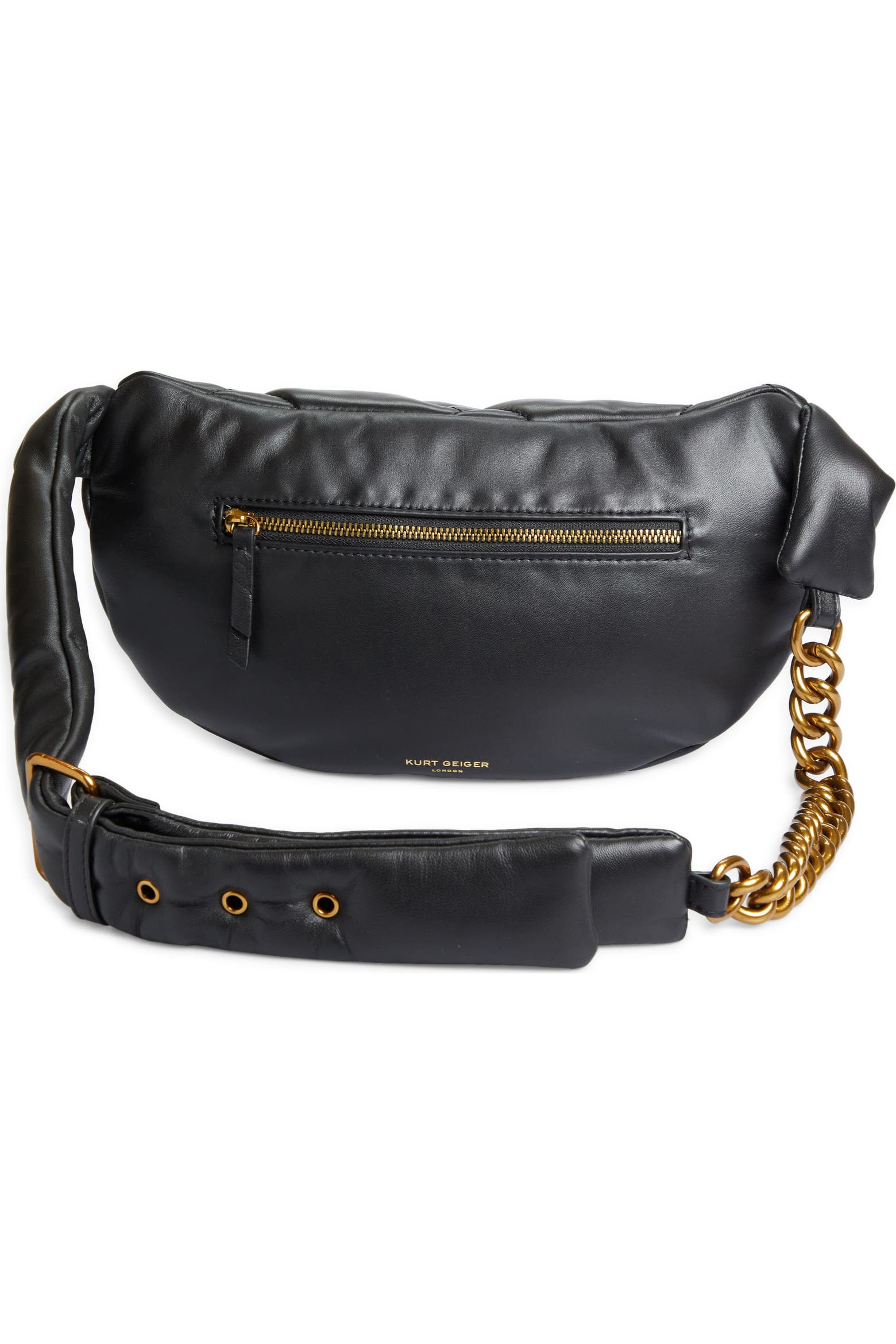 Kurt Geiger London Kensington Quilted Leather Belt Bag (Women ...