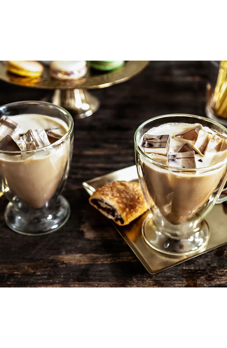 JoyJolt Declan Irish Double Wall Coffee Glass - Set of 2, Alternate, color, 