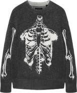 AllSaints Ribspill Crewneck Sweater