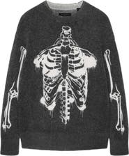 AllSaints Ribspill Crewneck Sweater