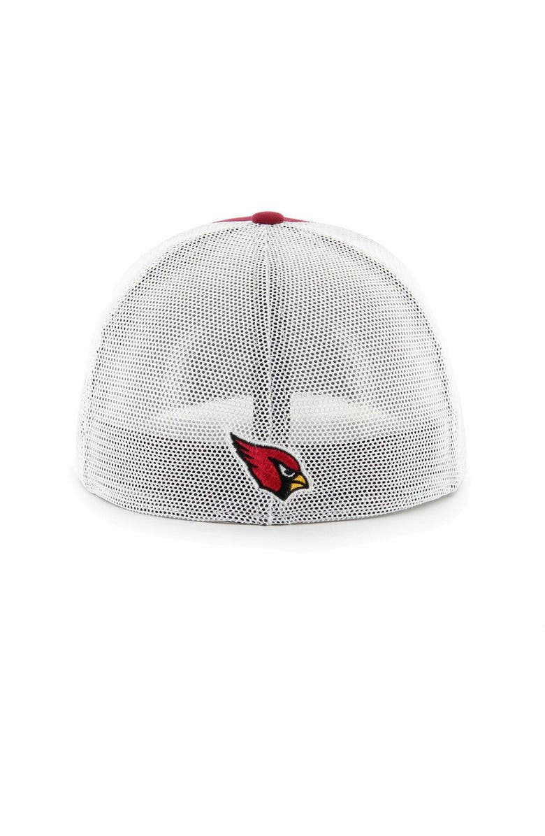 '47 Men's '47 Cardinal Arizona Cardinals Leather Head Flex Hat, Alternate, color, Cardinal