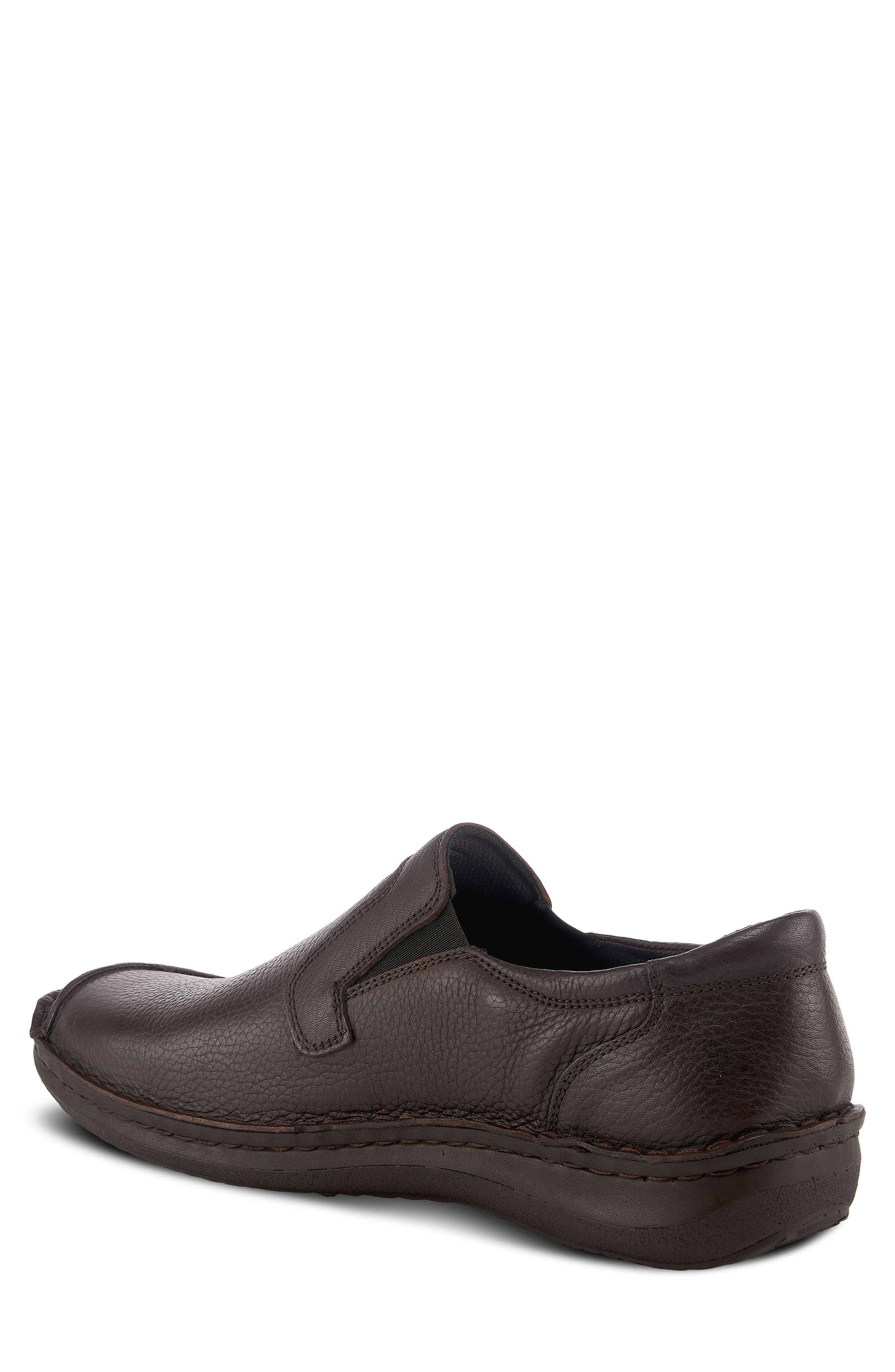 Spring Step Niccolo Moc Toe Loafer, Alternate, color, Brown