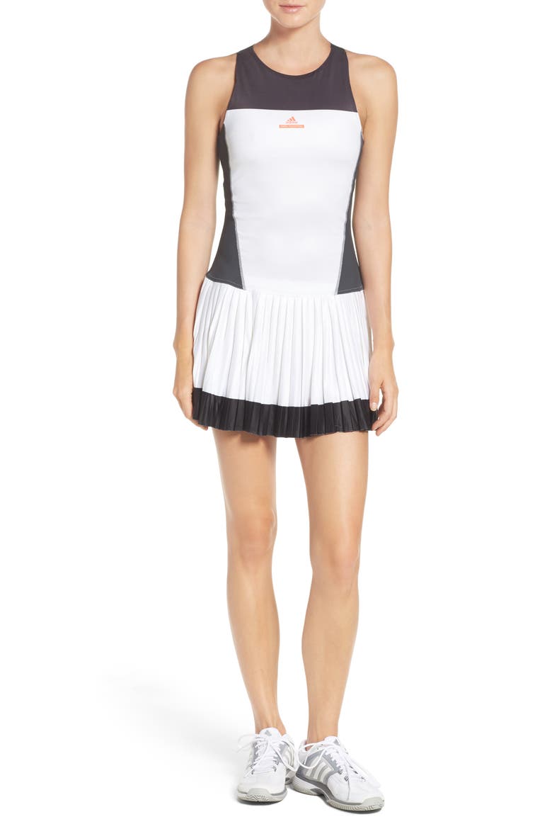 Barricade Tennis Dress & Shorts Set, Main, color, WHITE/ SOLID GREY