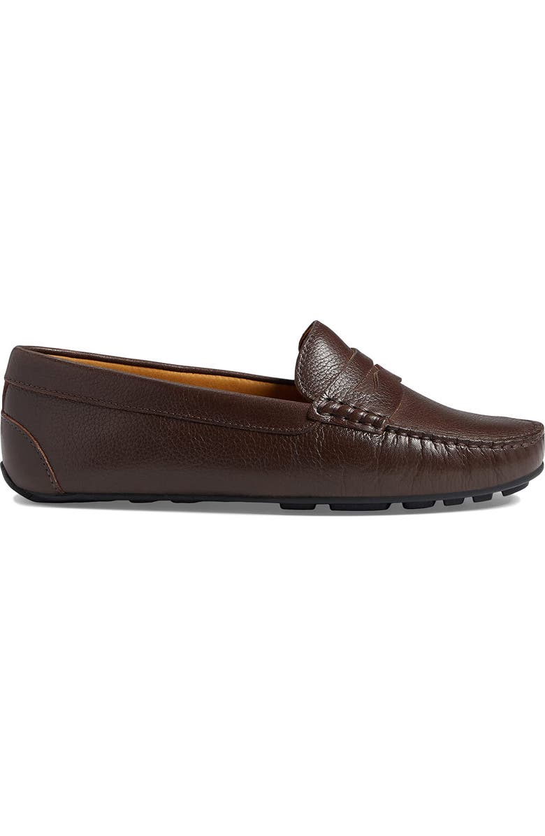 Marc Joseph New York Naples Penny Loafer, Alternate, color, Brown Grainy