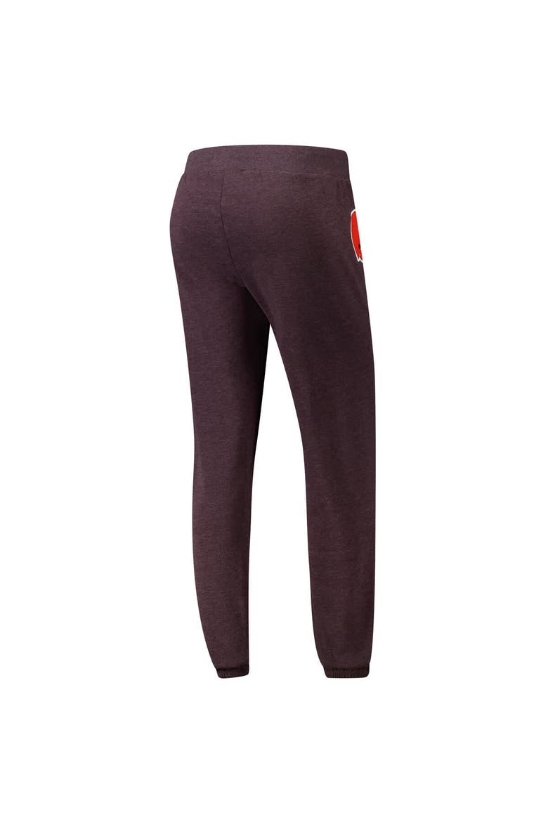 Women's G-III 4Her by Carl Banks Brown Cleveland Browns Scrimmage Fleece Pants, Alternate, color, Brown