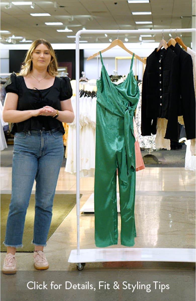 Jessica Satin Jumpsuit, sales video thumbnail