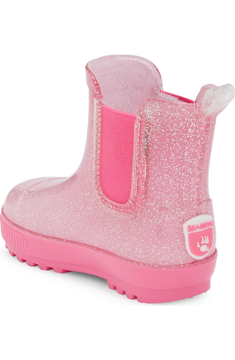 BEARPAW Kids' Pastel Ombré Glitter Rain Boot, Alternate, color, Pastel Glitter