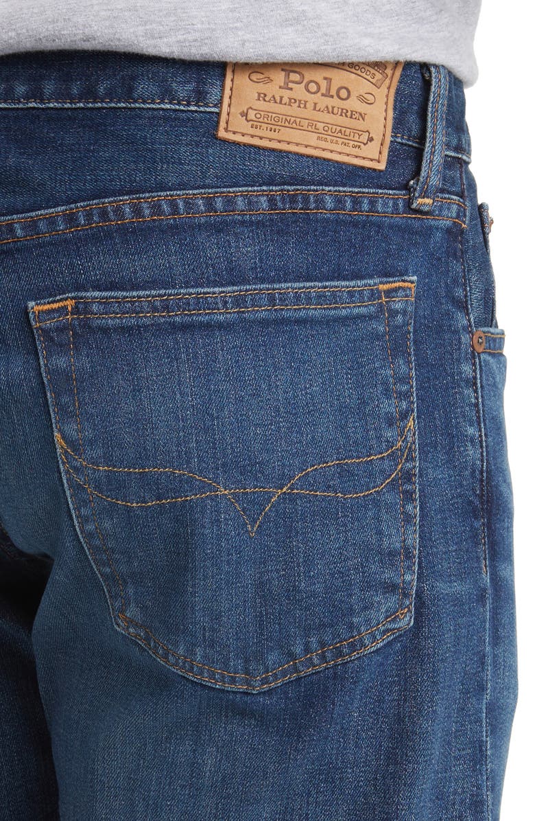 Polo Ralph Lauren Sullivan 5-Pocket Straight Leg Jeans, Alternate, color, 