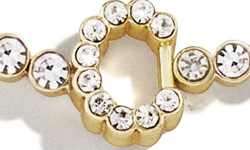 Baublebar Initial Slider Bracelet In Clear C