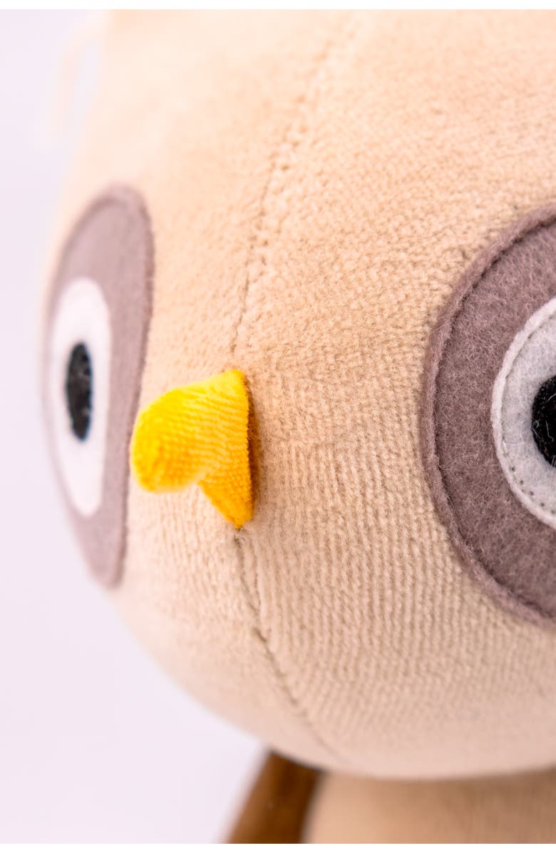 ADADA Ida, the owl stuffed animal, Alternate, color, Beige