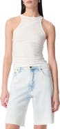 Robert Rodriguez Tiane Racerback Rib Tank