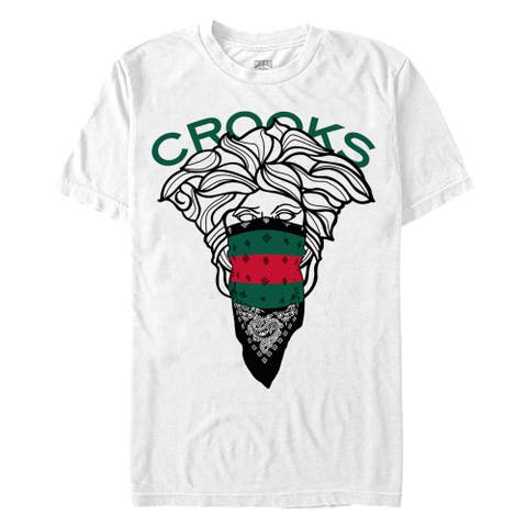 Men's Crooks & Castles Medusa Big Face  Graphic T-Shirt