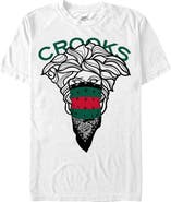 Crooks & Castles Men's Crooks & Castles Medusa Big Face  Graphic T-Shirt