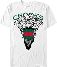 Crooks & Castles Men's Crooks & Castles Medusa Big Face Graphic T-Shirt