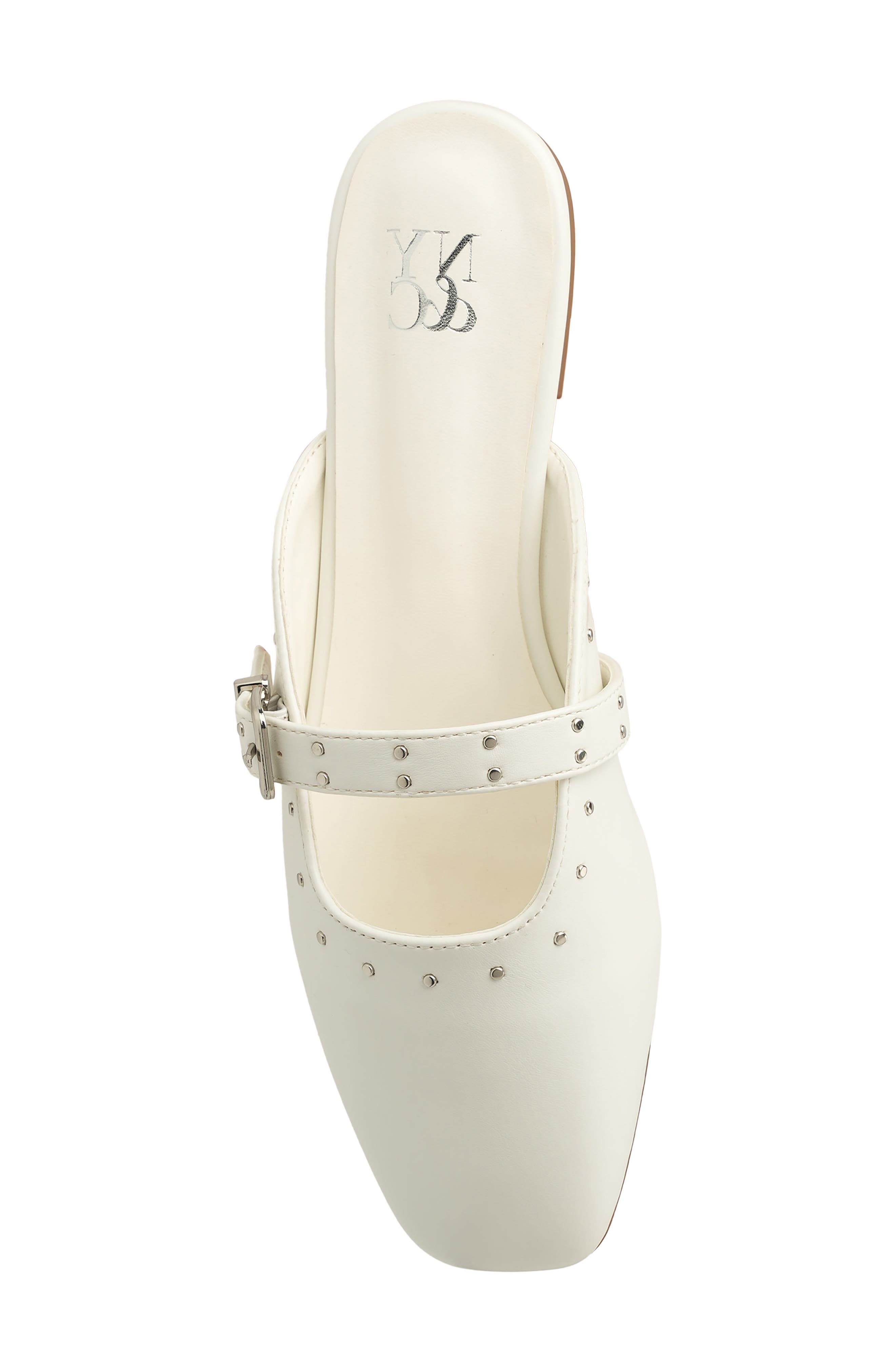 NEW YORK AND COMPANY Lyanna Mary Jane Mule, Alternate, color, White