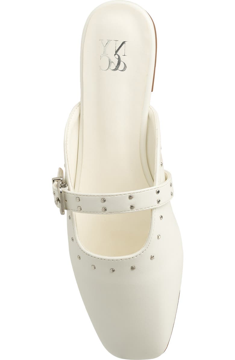 NEW YORK AND COMPANY Lyanna Mary Jane Mule, Alternate, color, White