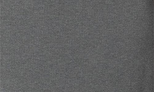 Bebe Donna Ricco Ribbed Midi Dress In Charcoal