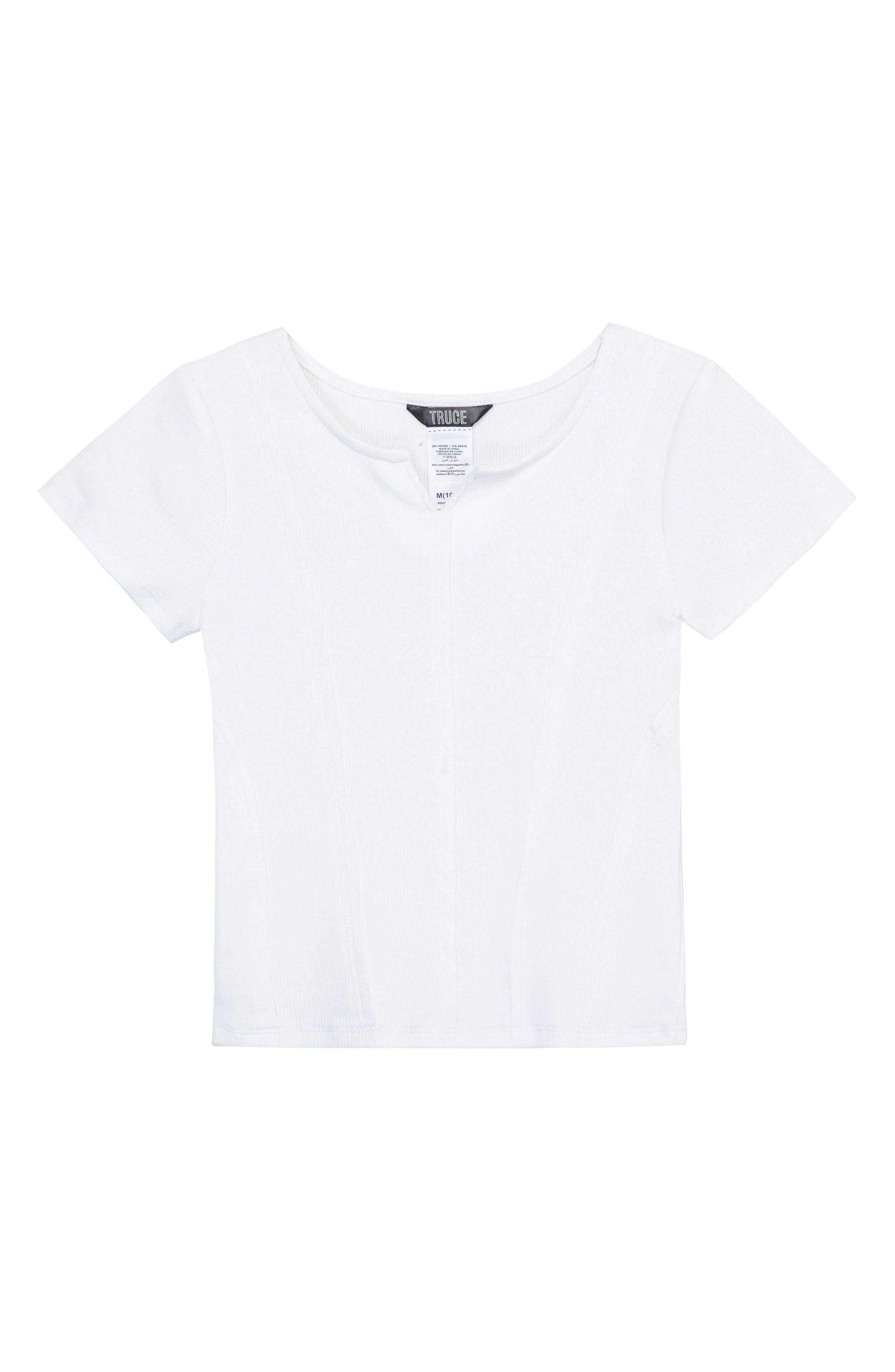 Truce Kids' Rib Cotton Top
