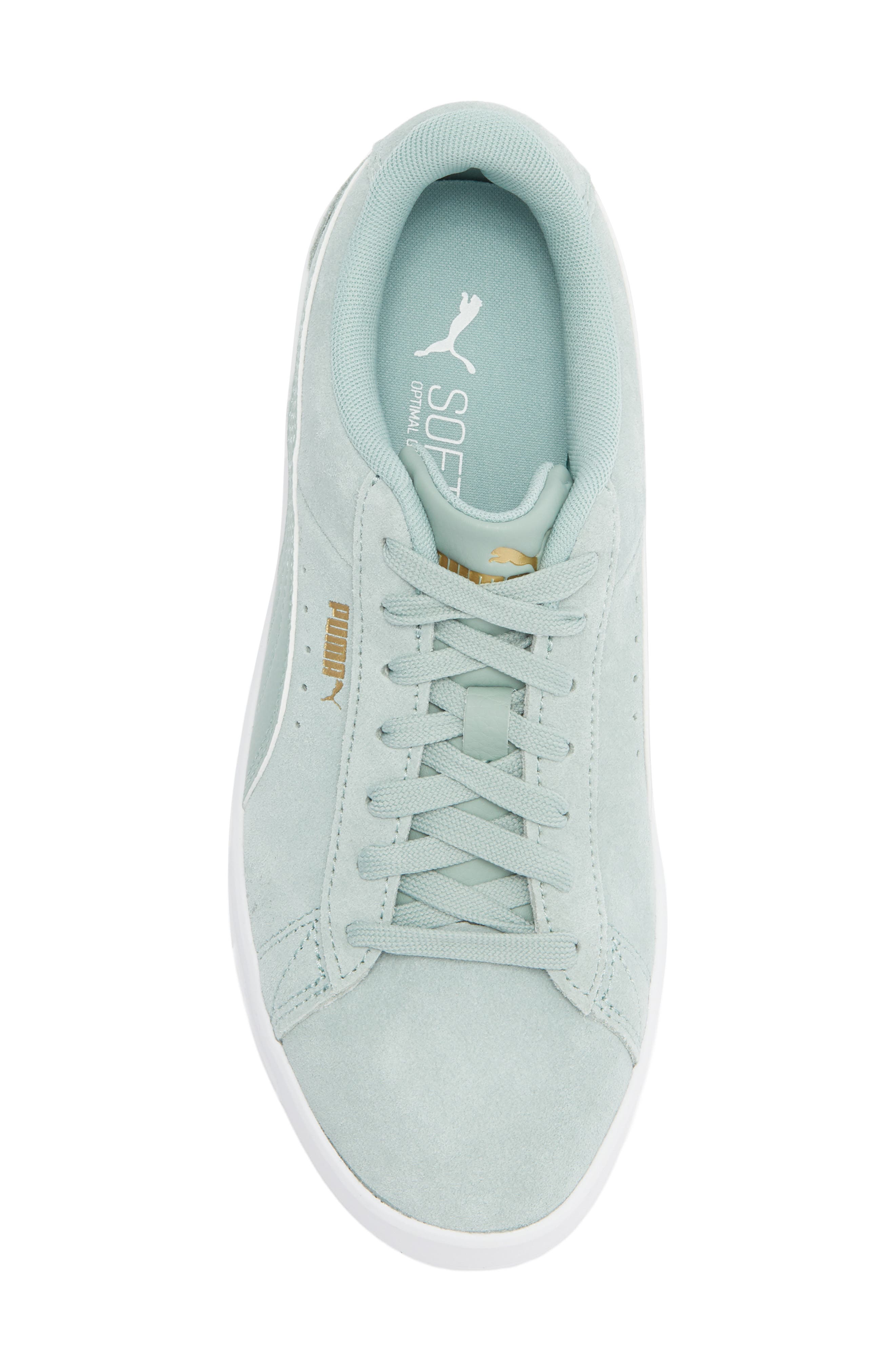 PUMA Jada Classic Low Sneaker, Alternate, color, Light Moss/ Puma Gold